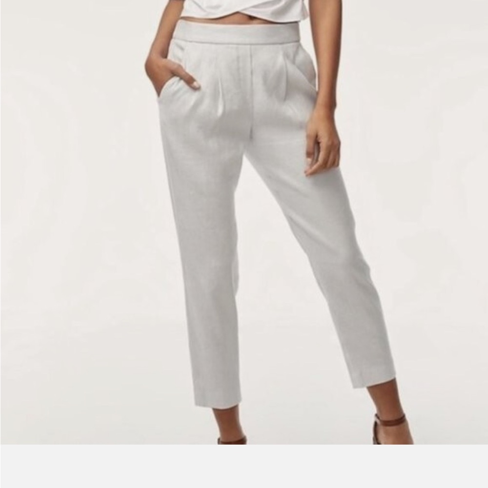 Aritzia Babaton Womens Cohen Pants (Light Purple)